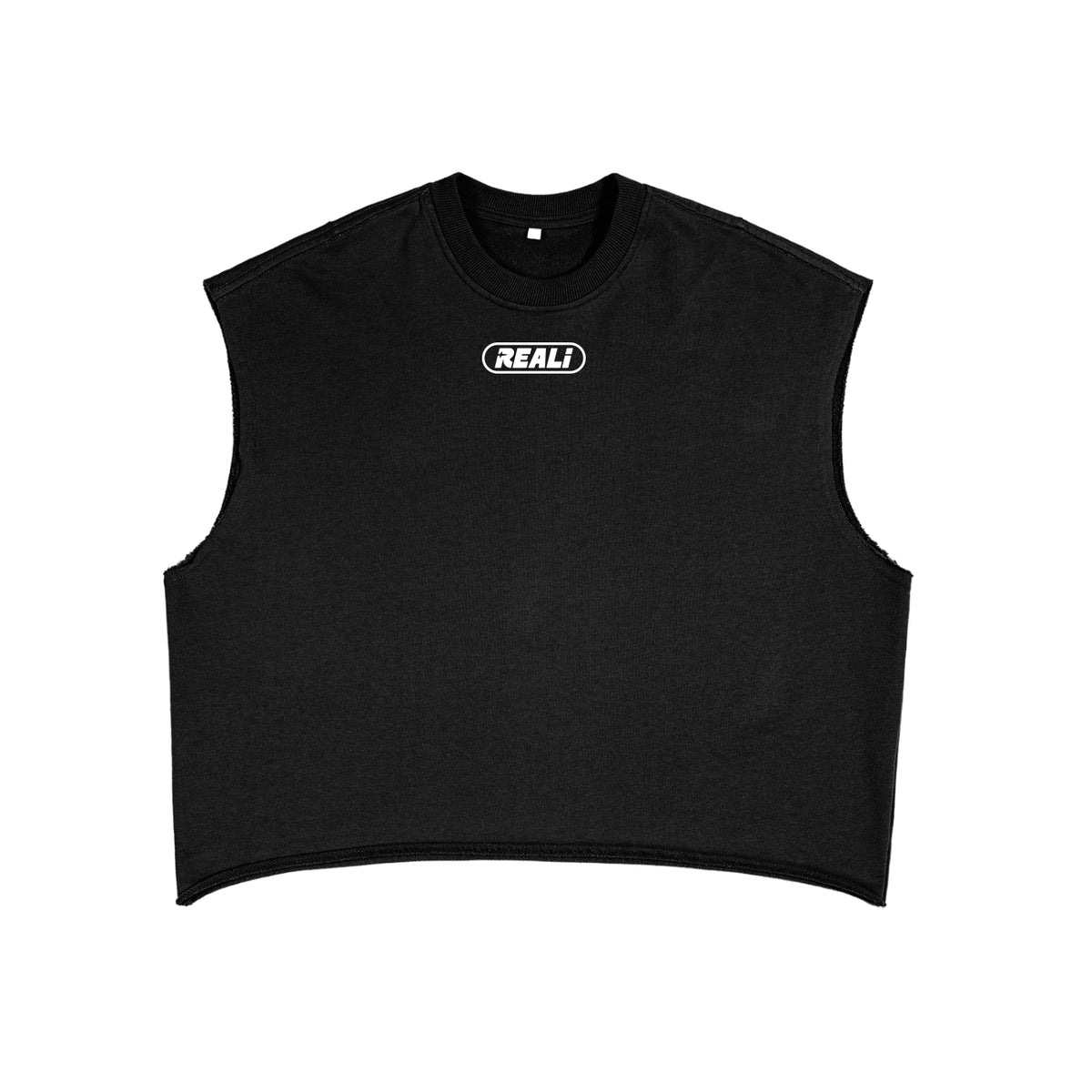 REALi Frayed Muscle Tee