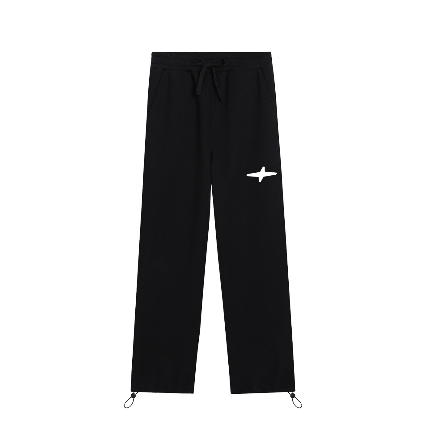 Men's Essential Drawstring Straight-Leg Sweatpants