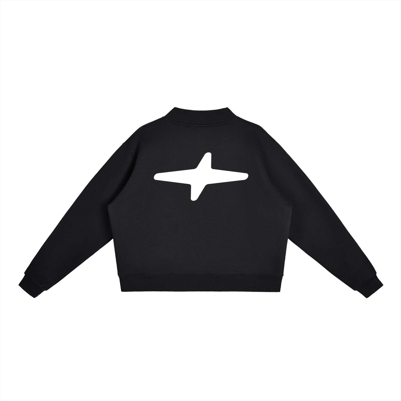 REALi Mock Neck Crop