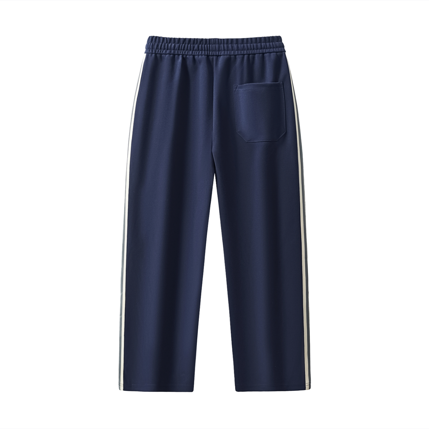 Men's Contrast Side-Stripe Straight-Leg  Pants