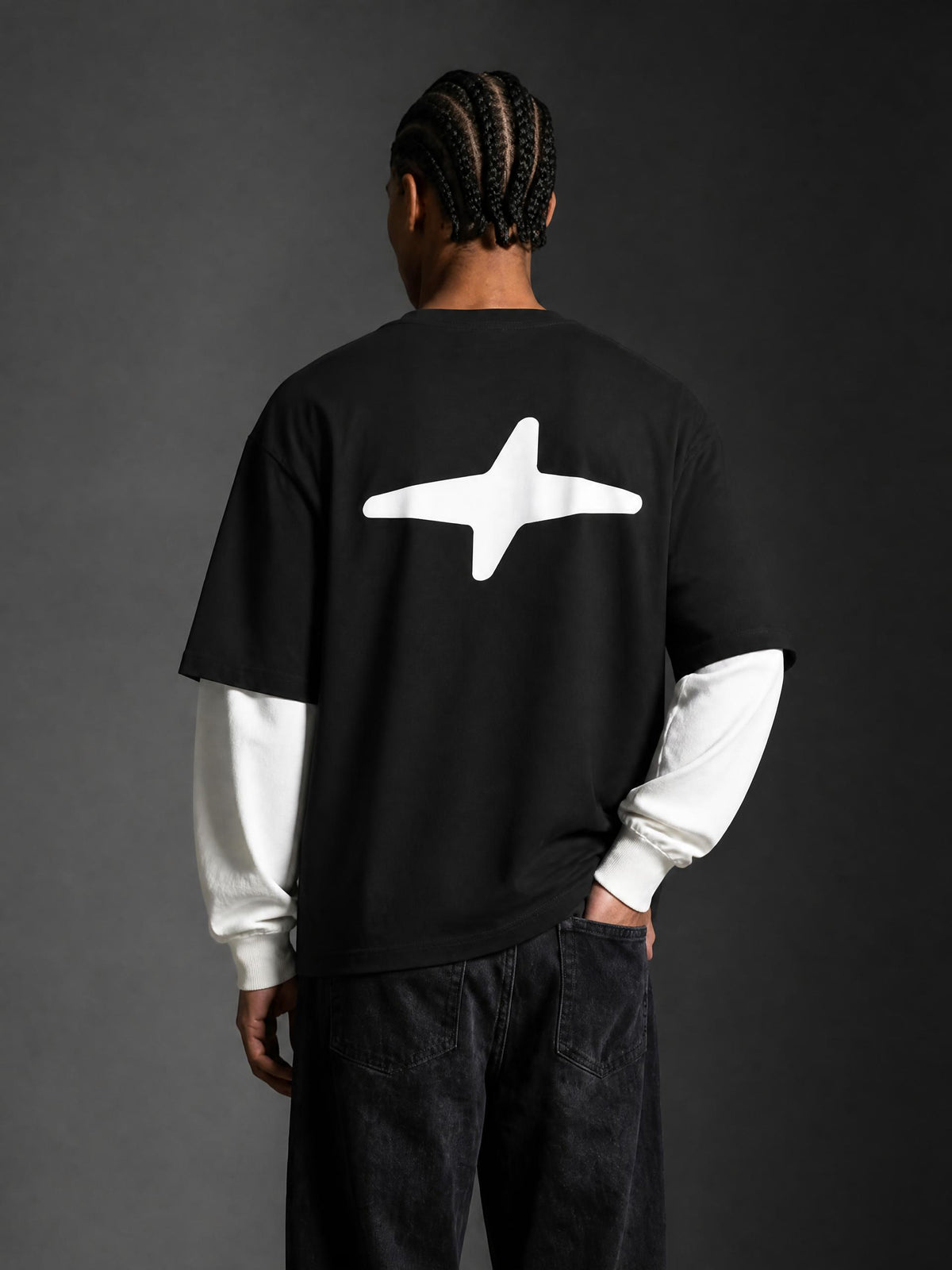 REALi Layered Long-Sleeve Tee